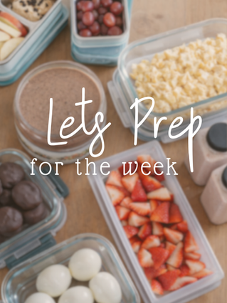 March 29th Weekly Meal Prep