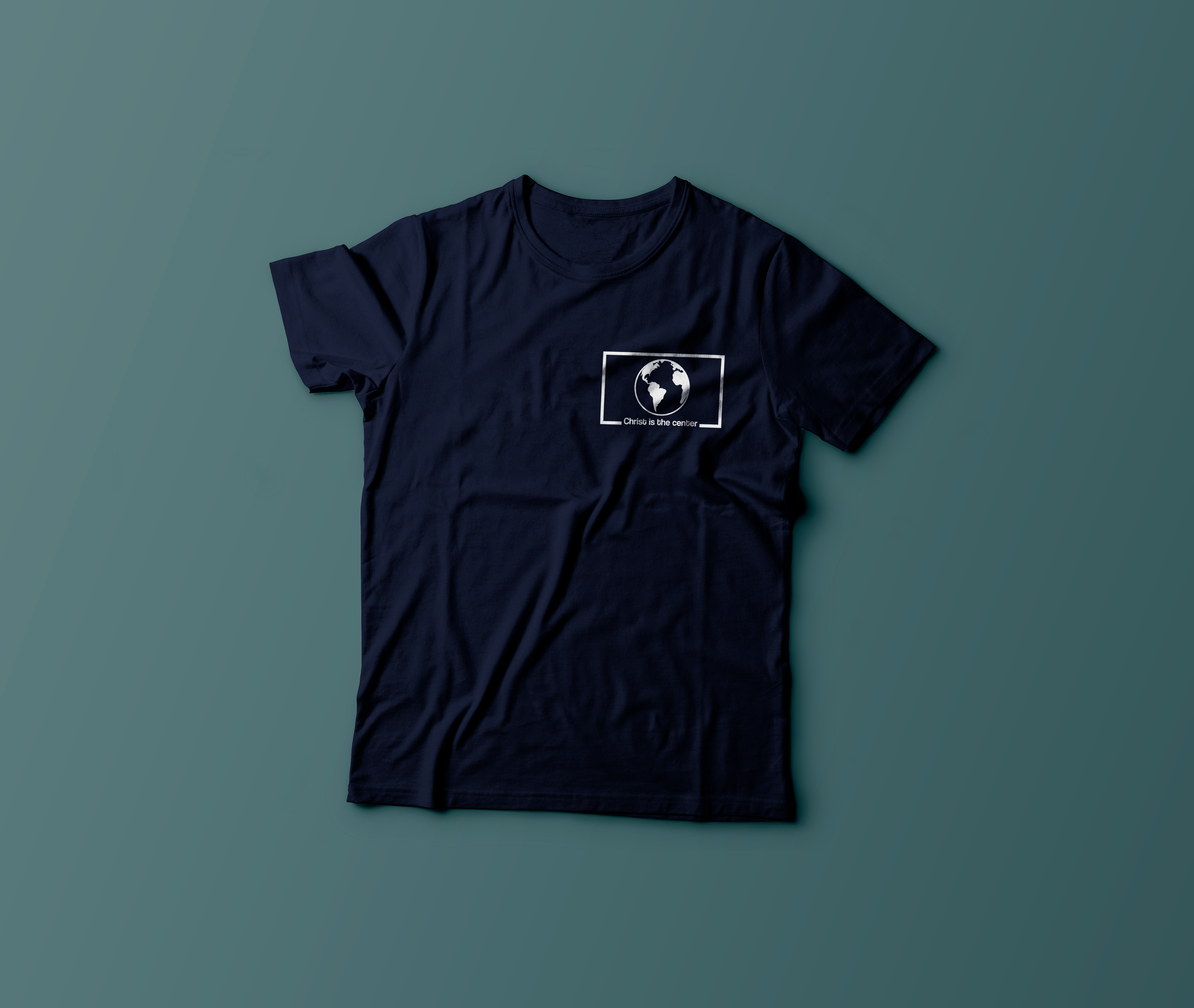 Camisa "Christ is the center"