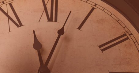 A clockface, why you don't need a full day to declutter.