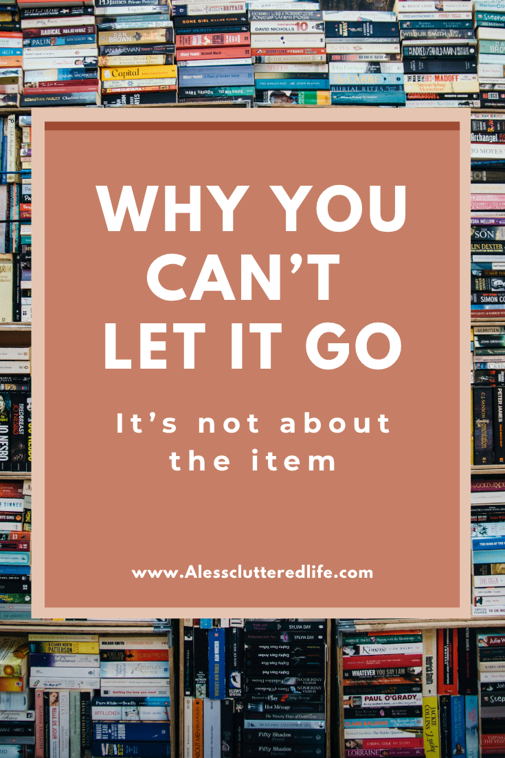 Books can be a useful but unused item that people debate decluttering.