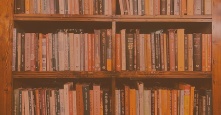 Sorting through shelves of books may be a decluttering activity you engage in during your second act.