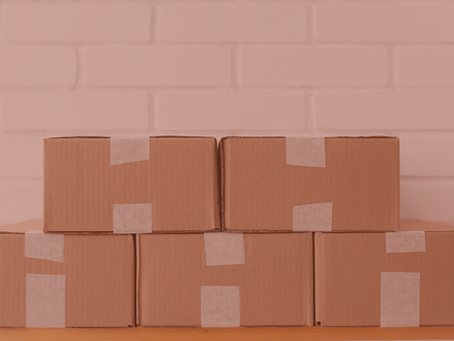 Empty boxes can be filled with things from other seasons of your life.