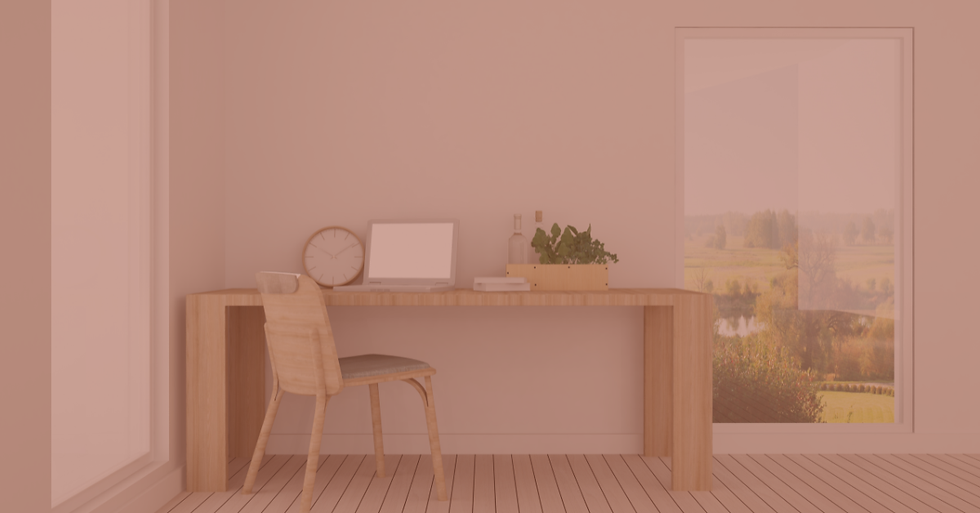 A tidy desk can be the result of making intentional decluttering decisions_