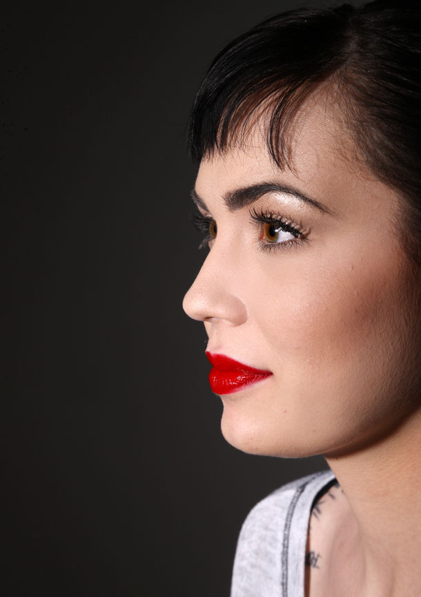 modelling photos. professional photos for modelling, acting agency photo, woman, lady headshot, model headshot, red lipstick