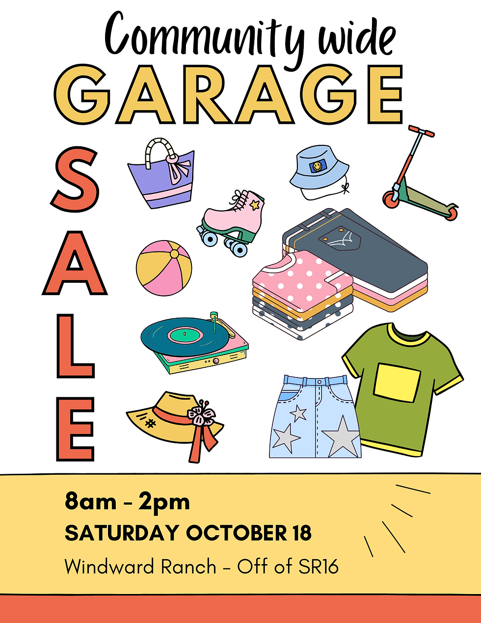 Fall Garage Sale