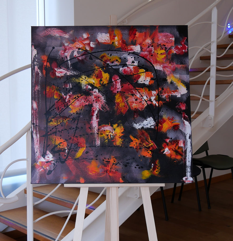 Miniature : HUILE  80x80x4