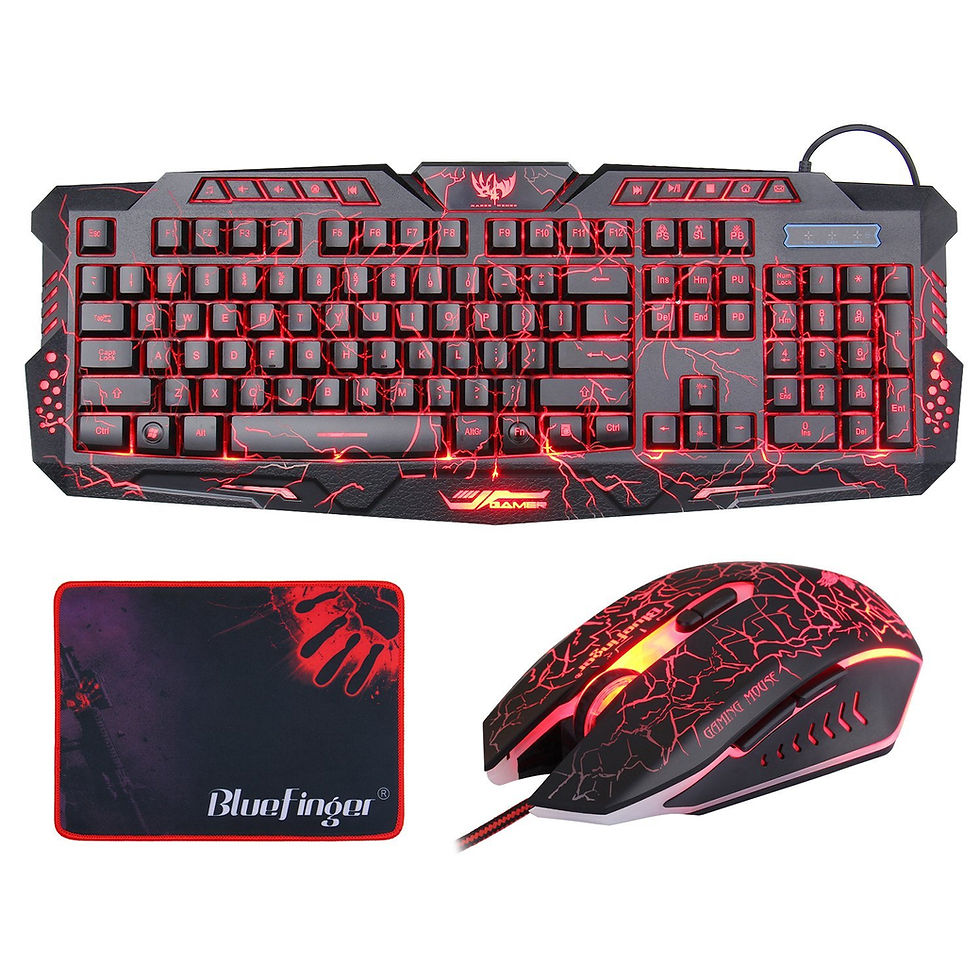 BlueFinger Keyboard and Mouse Backlight (English Only)