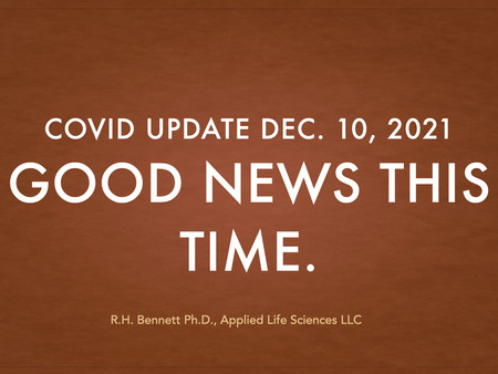 Good News about COVID Omicron