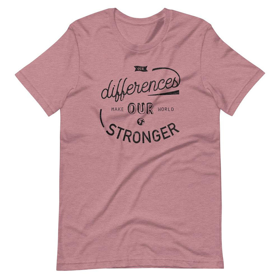 OUR DIFFERENCES MAKE — ADULT TEE