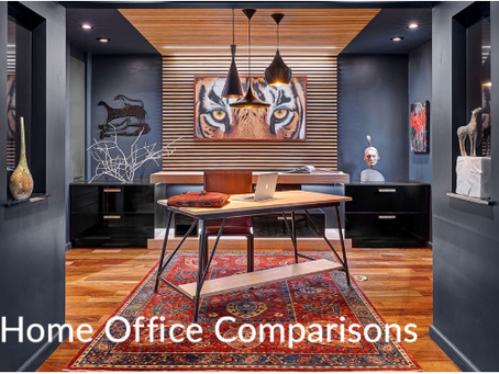 Home Office Comparisons - Reposted from Crystal Cabinet Works