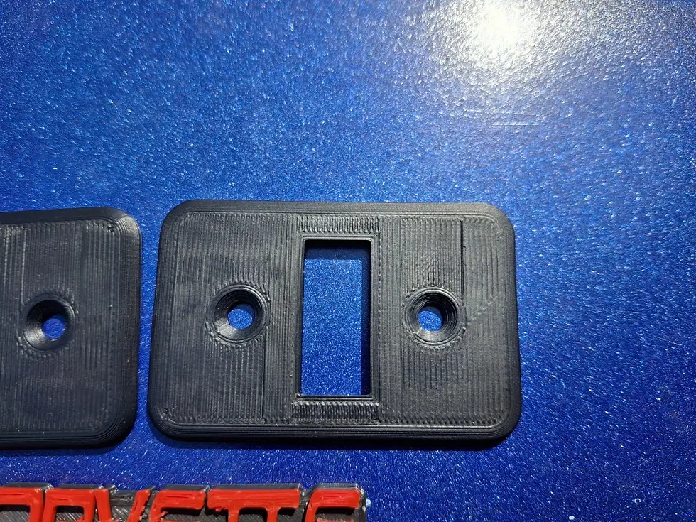 Thumbnail: 1994-1996 Corvette Plastic Seat Back Release Bezel Black