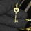 Thumbnail: Heart Key Necklace 925 Sterling Silver
