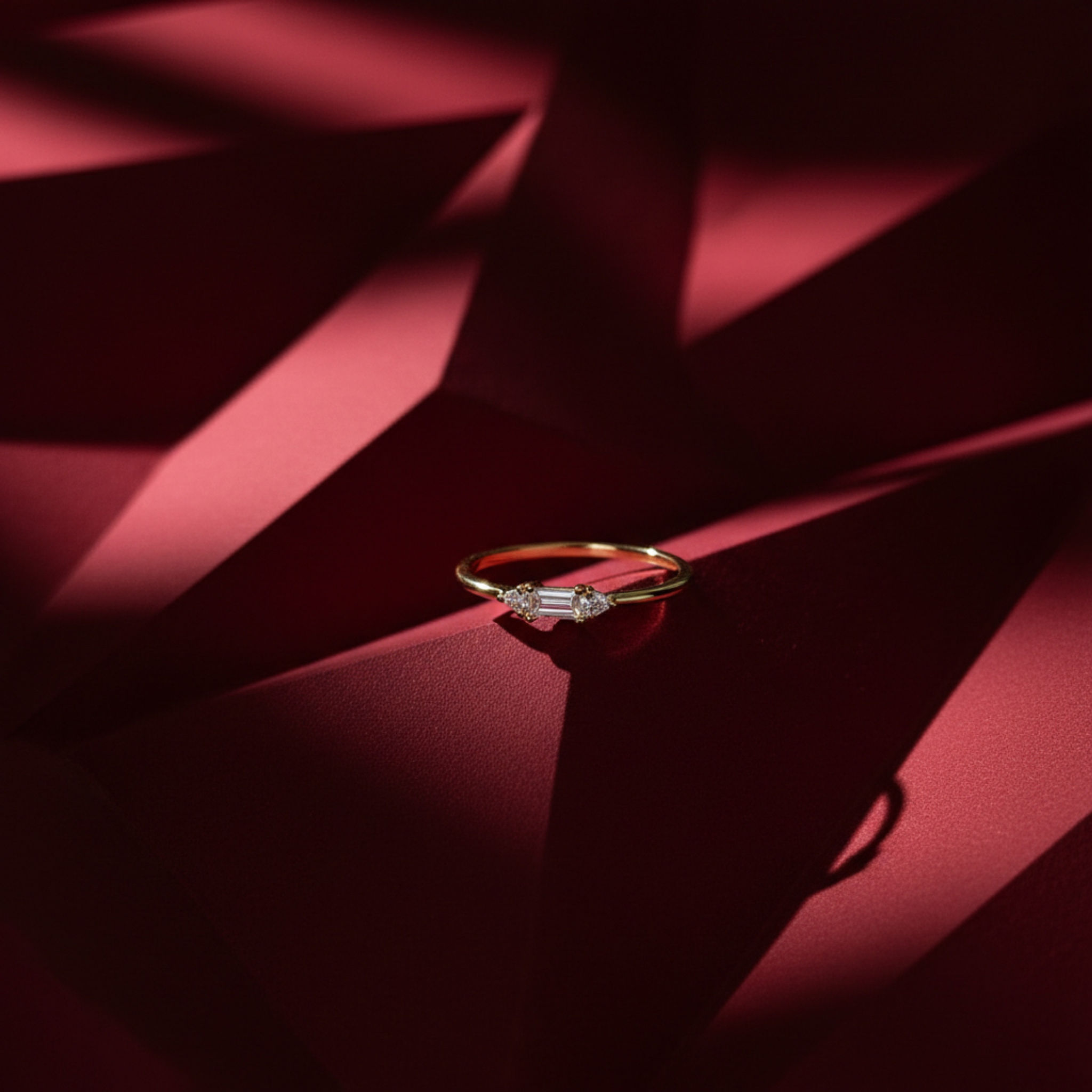 Baguette Ring Size 7 925 Sterling Silver