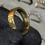 Thumbnail: Luxury Screw Ring Size 8.5 10K Gold