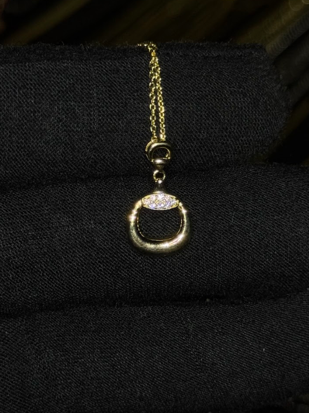 Luxury Horsebit Necklace 925 Sterling Silver