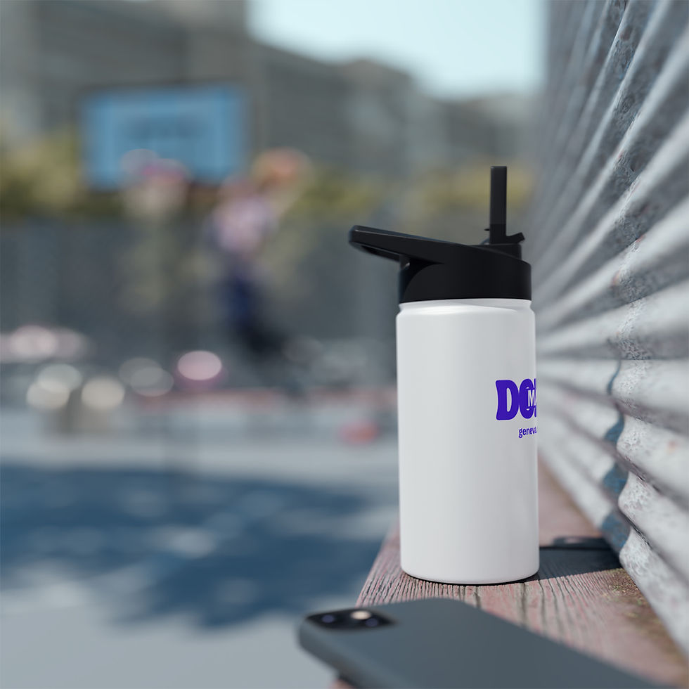 Thumbnail: Stainless Steel Water Bottle, Standard Lid