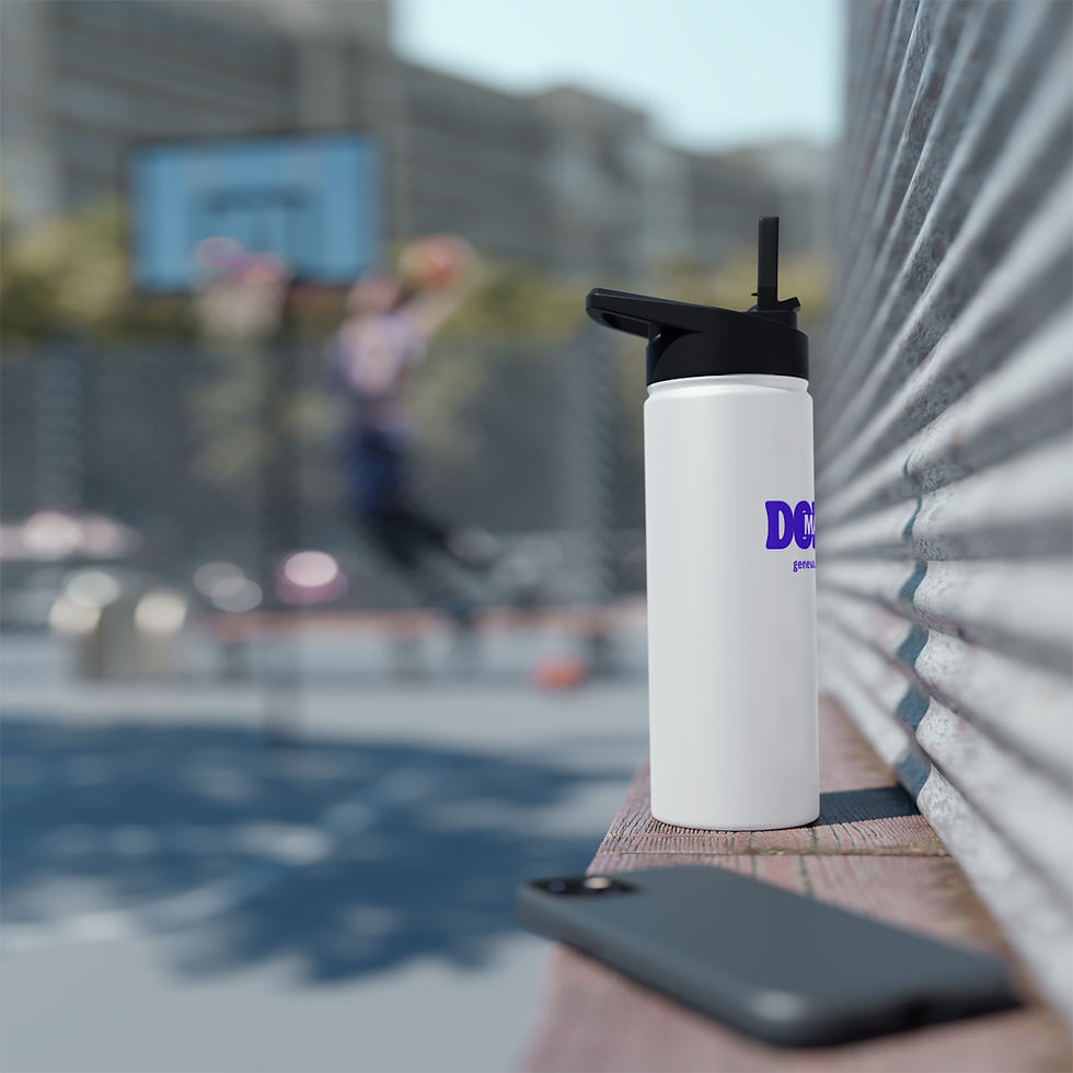 Thumbnail: Stainless Steel Water Bottle, Standard Lid