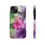 Thumbnail: Floral Alcohol Ink Snap Case, Colourful Phone Cover, Vibrant Floral Art