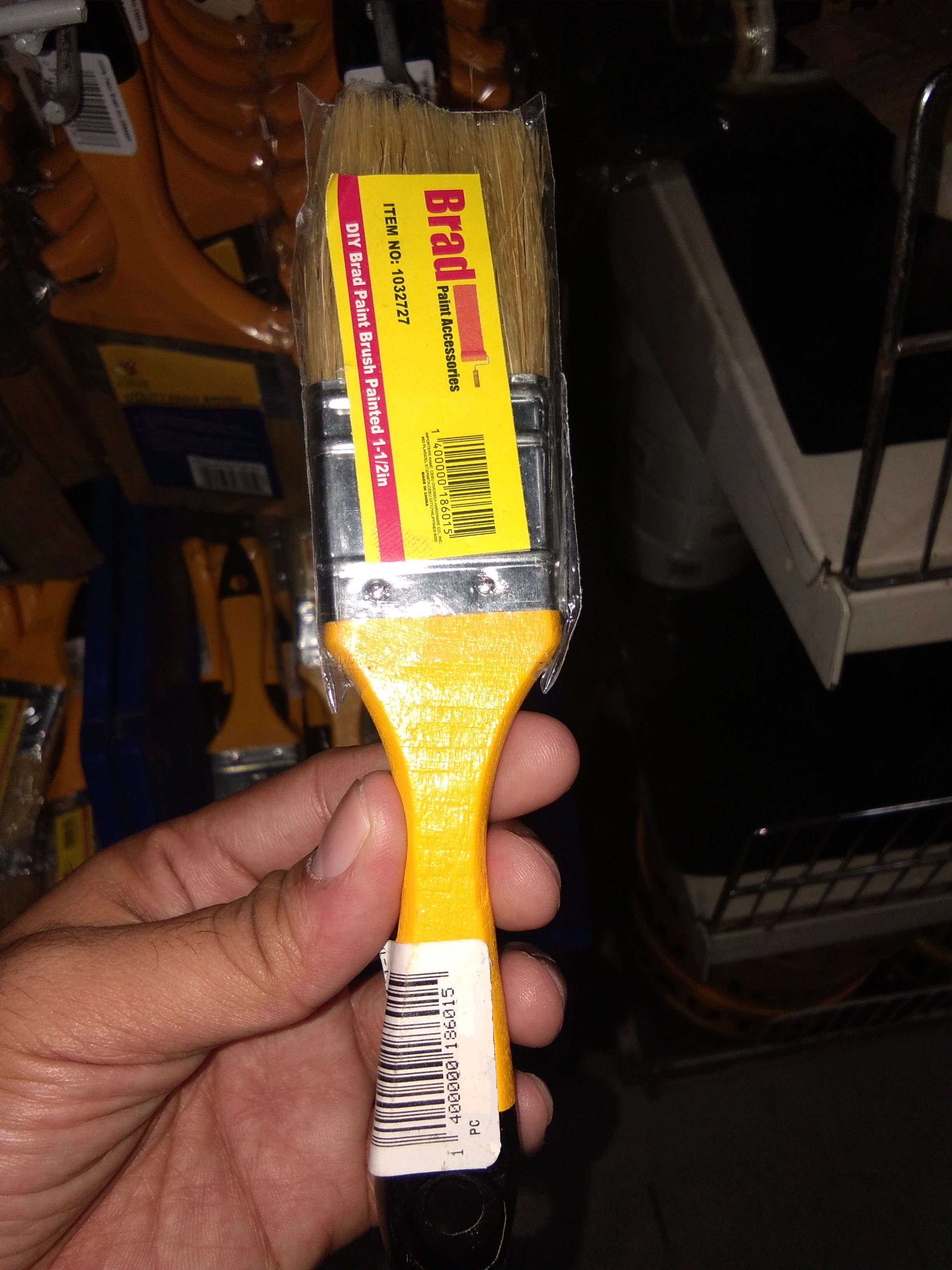 BRAD PAINT BRUSH 1.5INCH
