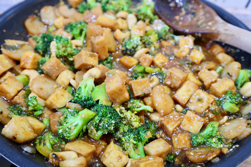 Vegan Kung Pao Tofu