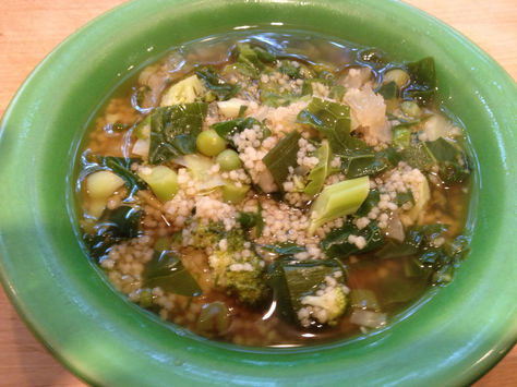 Great Green Veggie Soup!