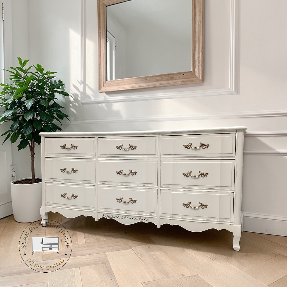 Thumbnail: 4PC MALCOLM FRENCH PROVINCIAL BEDROOM SET