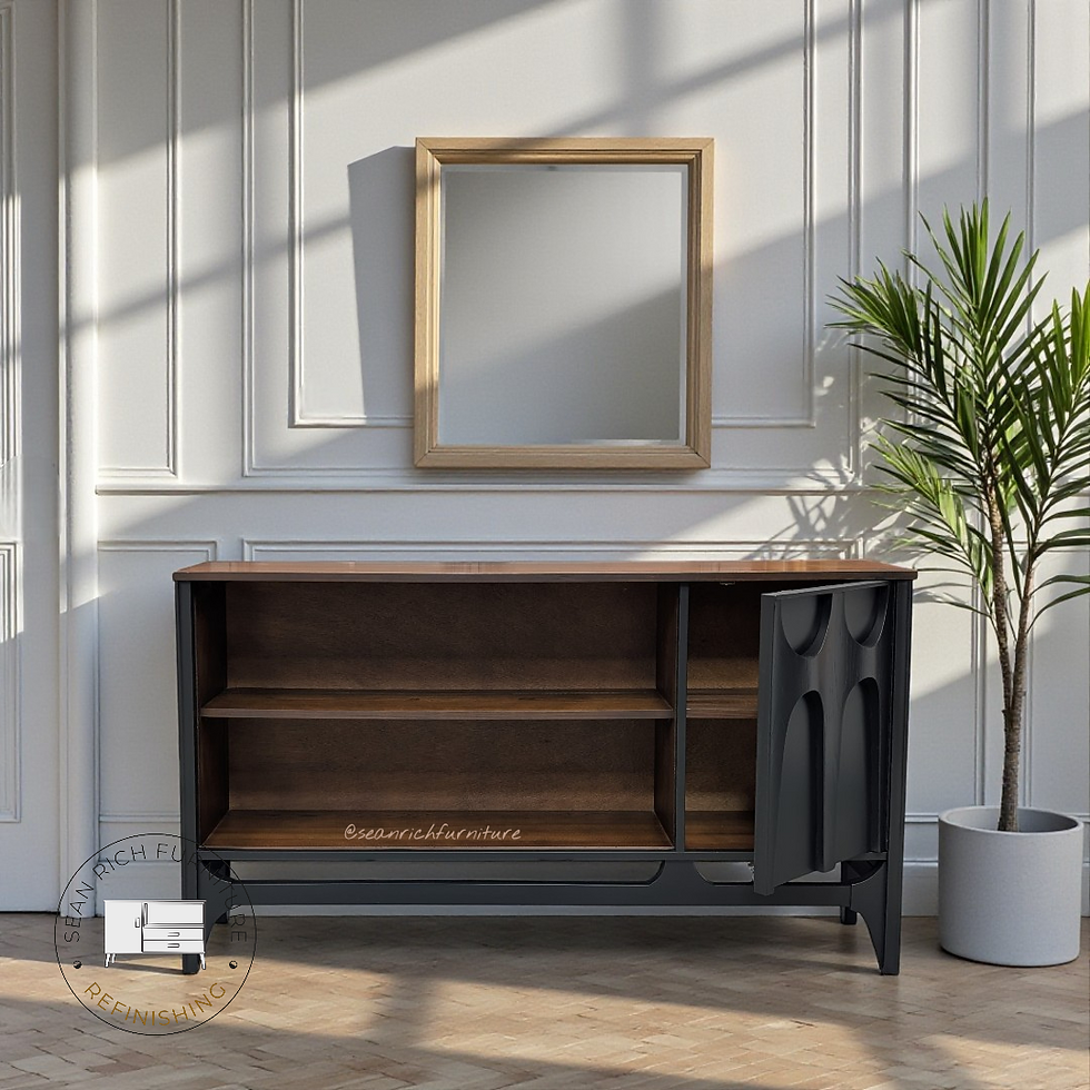 Thumbnail: BROYHILL BRASILIA STYLE MCM DISPLAY CABINET