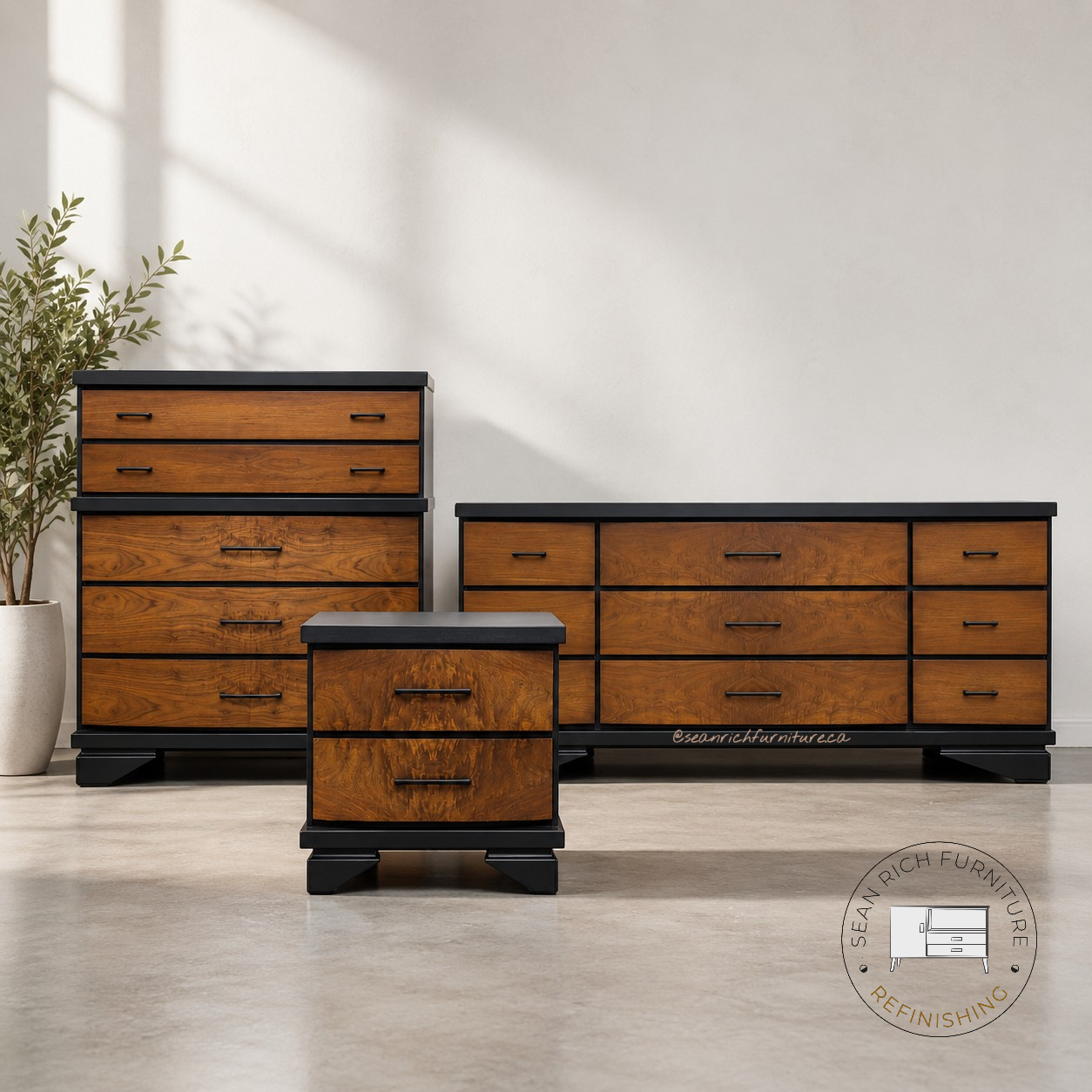 3PC MCM DRESSER SET