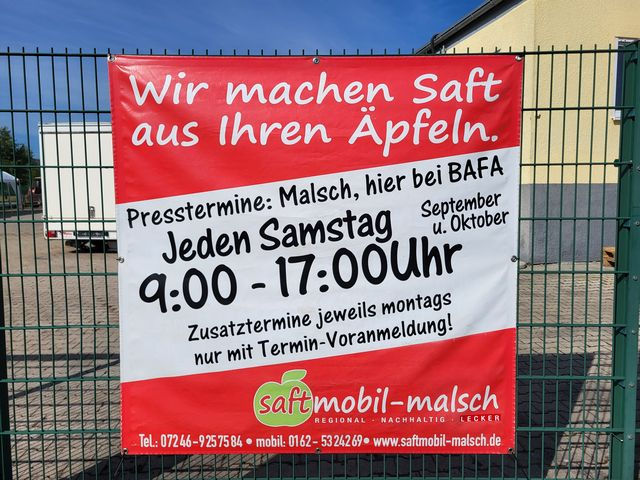 Saftmobil bei BAFA. Bild J. Seekircher