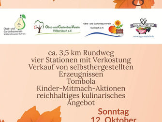 Genusswanderung Malsch und Ortsteile; OGV