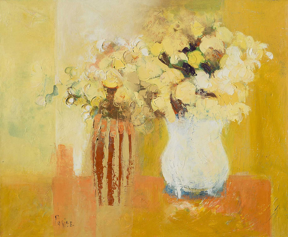 Deux bouquets jaunes