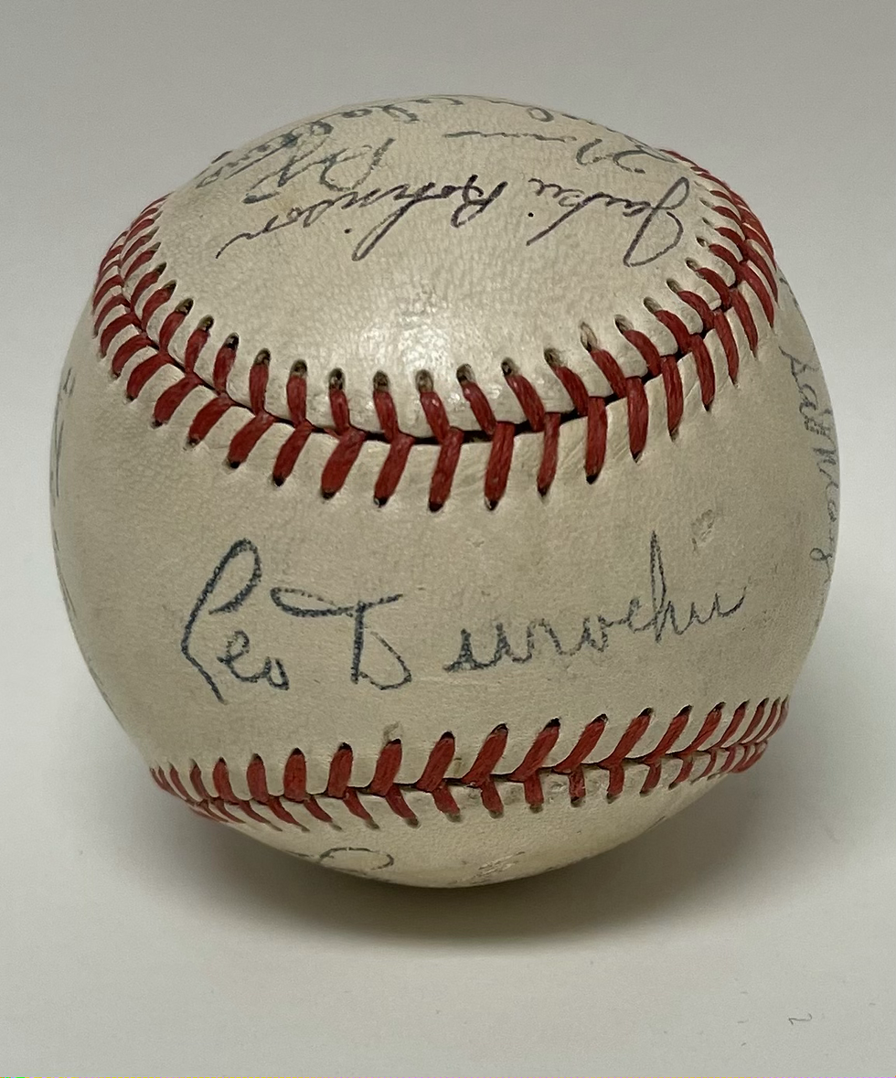 Thumbnail: 1949 National League All Star Autographed Baseball