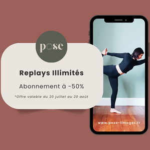 Cours de Yoga en ligne | Continuez à pratiquer tout l'été !