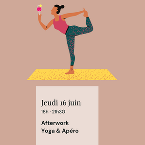 AGENDA | Afterwork Yoga & Apéro 🍹