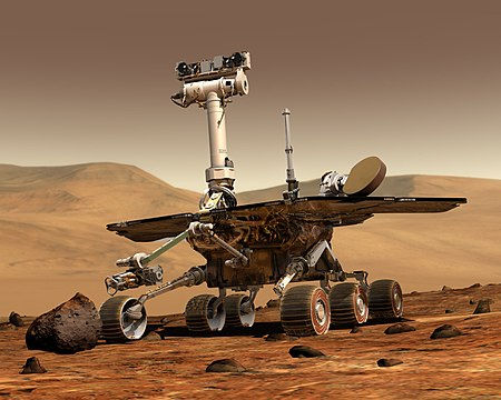O Mars Rover Spirit