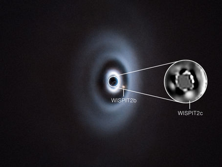 Astrônomos observam a formação de dois planetas