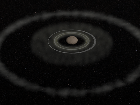 Equipe de astrônomos com brasileiro, descobre sistema de aneis em pequeno objeto do Sistema Solar
