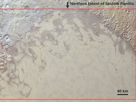New Horizons encontrou evidência de líquido em Plutão.
