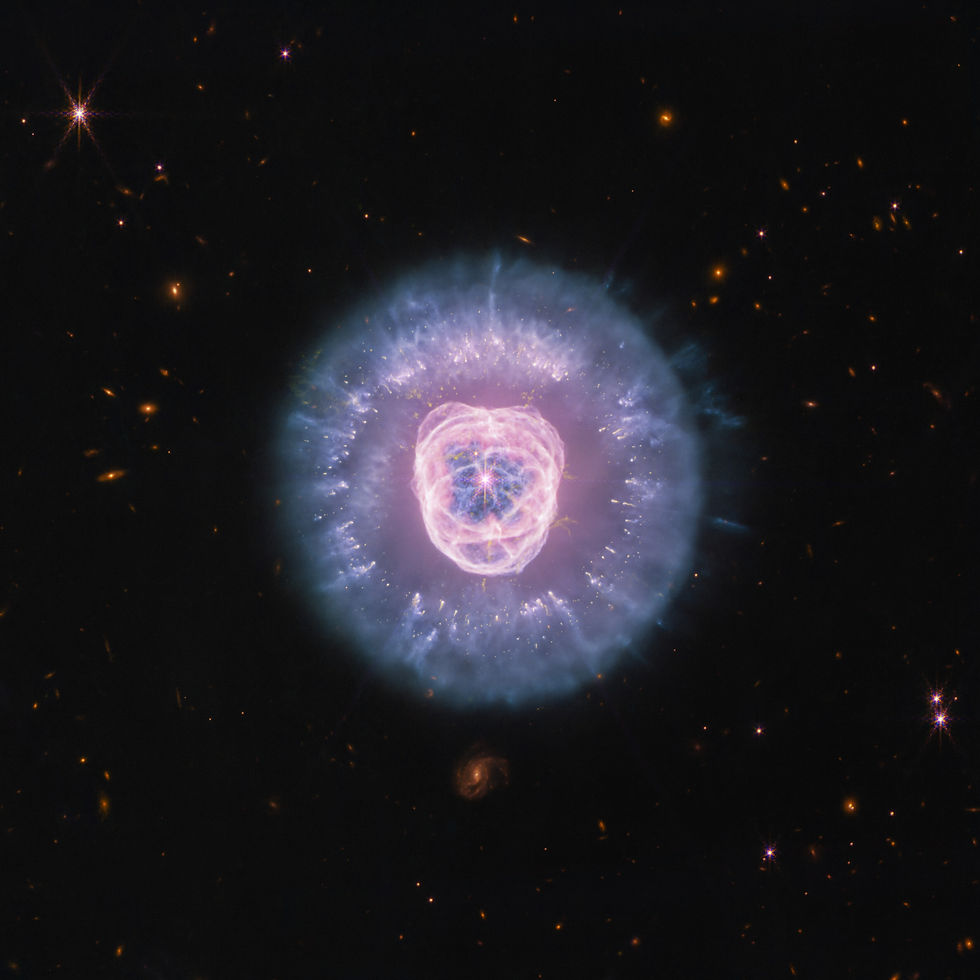 Nebulosa do Leão encara o Webb