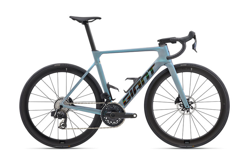 Giant Propel Advanced Pro 0 Axs Road Bike Prismatic Haze Side