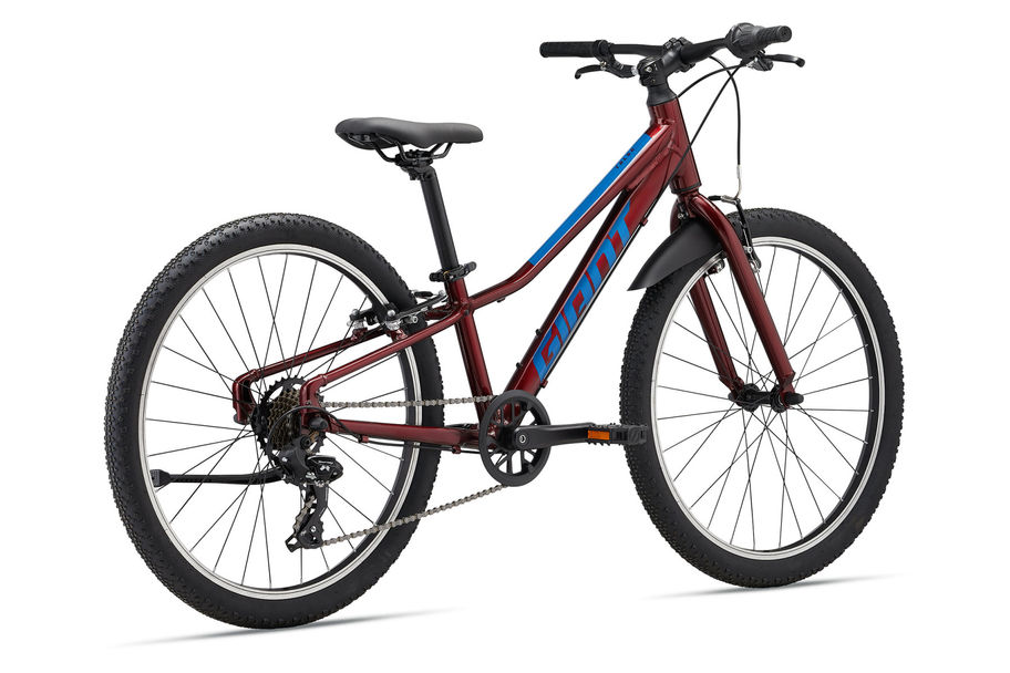 Giant Talon 24 Lite Kids Bike Sangria Rear Side