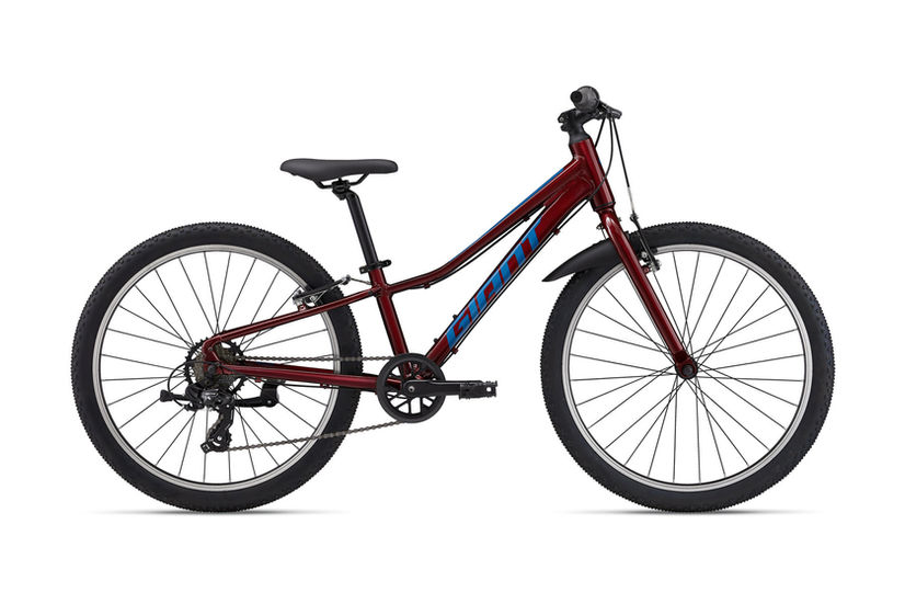 Giant Talon 24 Lite Kids Bike Sangria Side