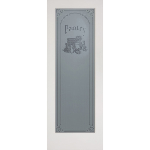 1 Lite Pantry Glass Interior Door Grinyer Doors Closet