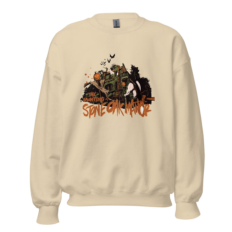 Thumbnail: The Haunting of Stone Oak Manor Unisex Sweatshirt