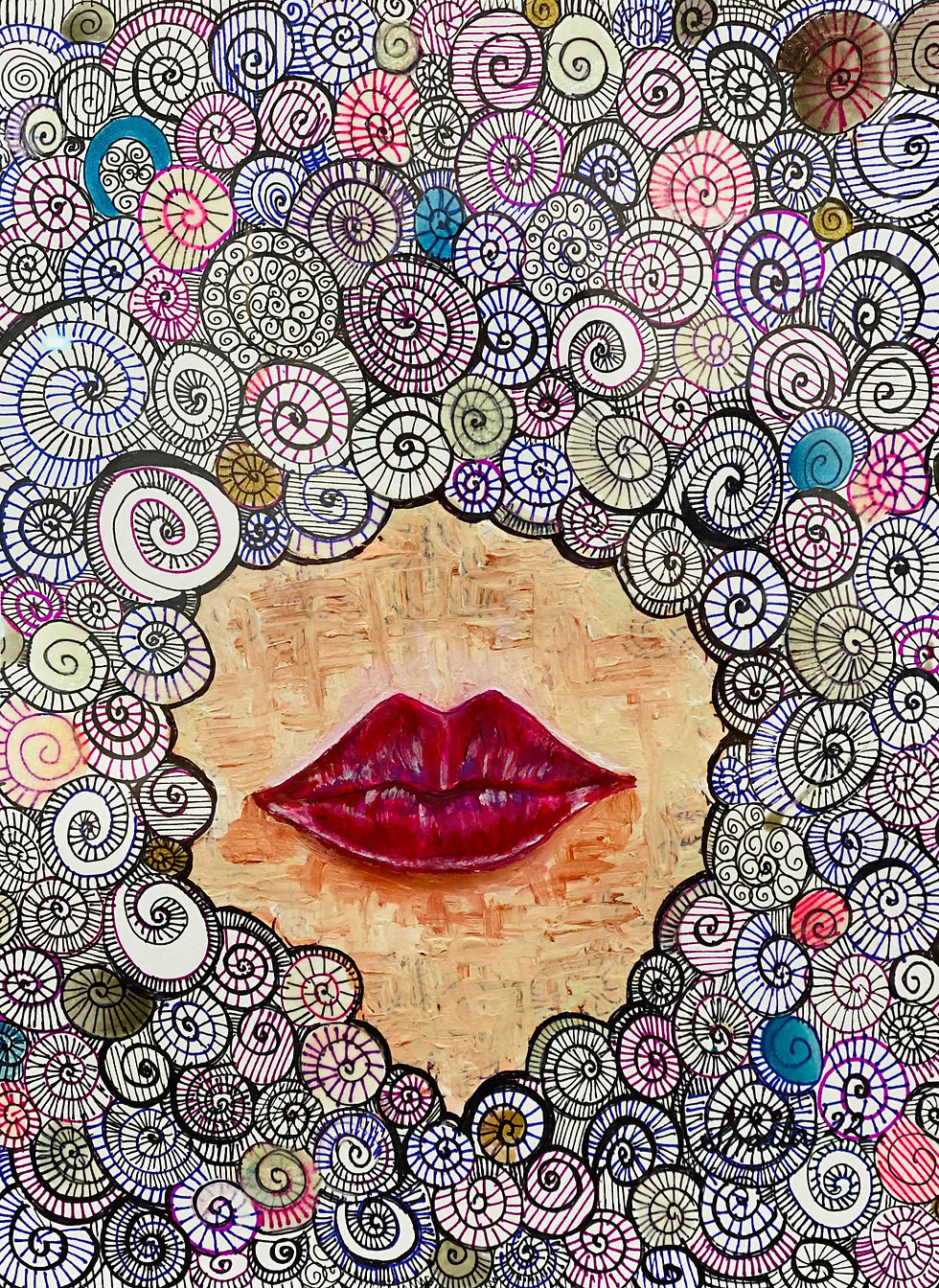 Thumbnail: The Geometric Series, 12" H x 9" W