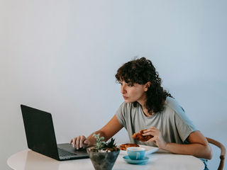 Pushing through burnout. Working through burnout.