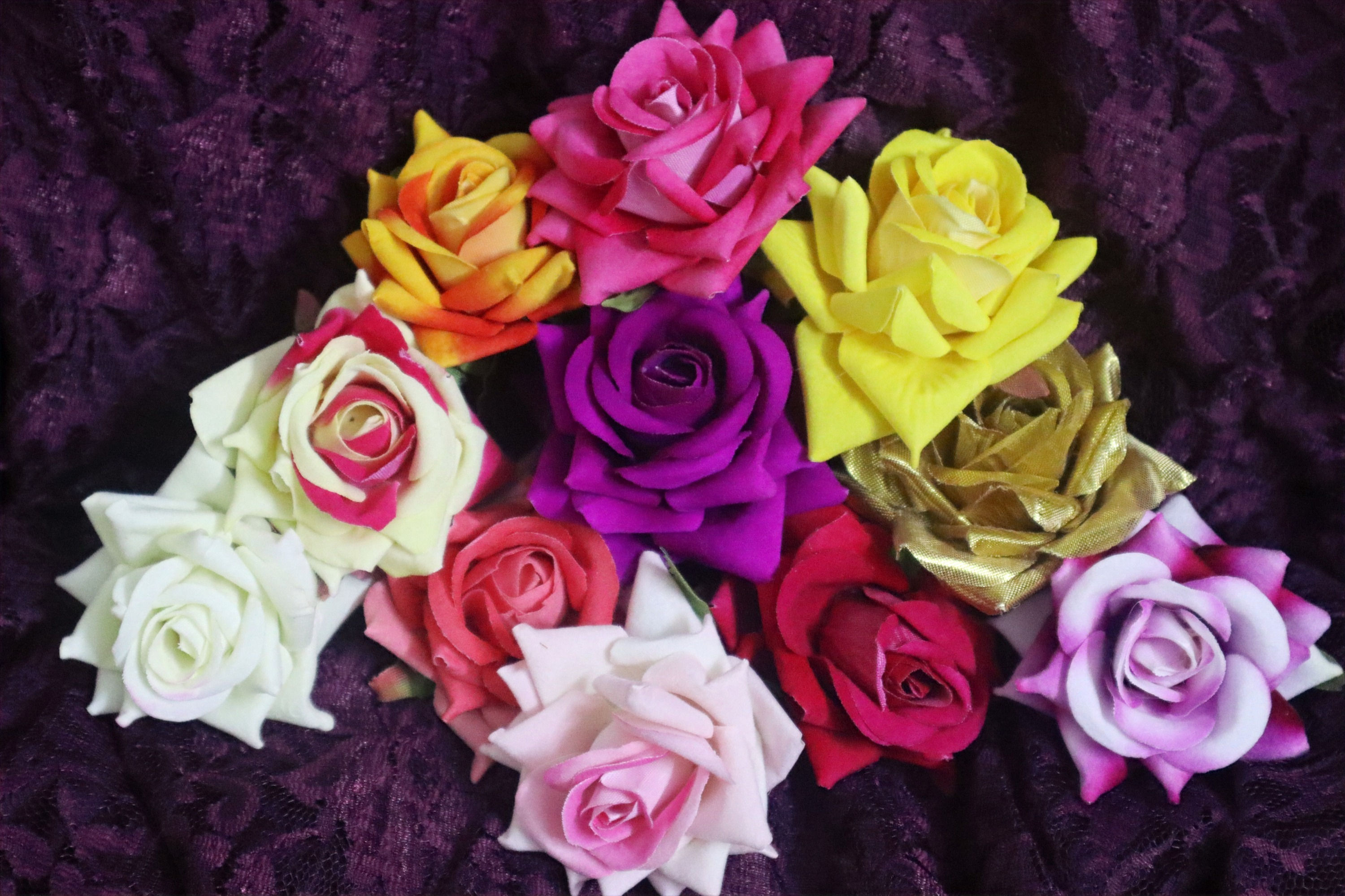 Floral Hair Pins