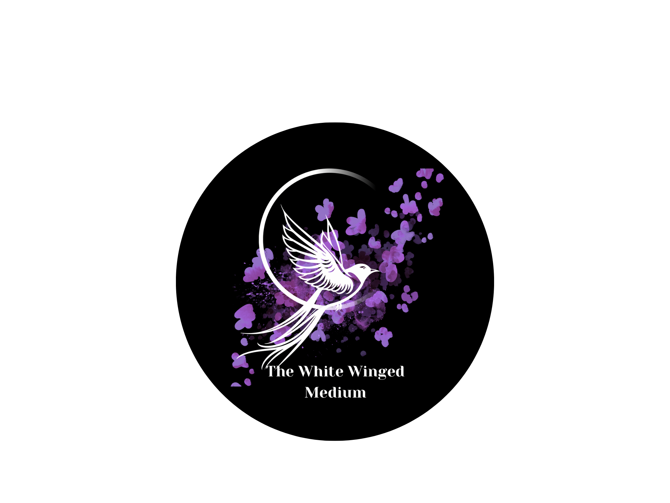The White Winged Medium Official Logo
