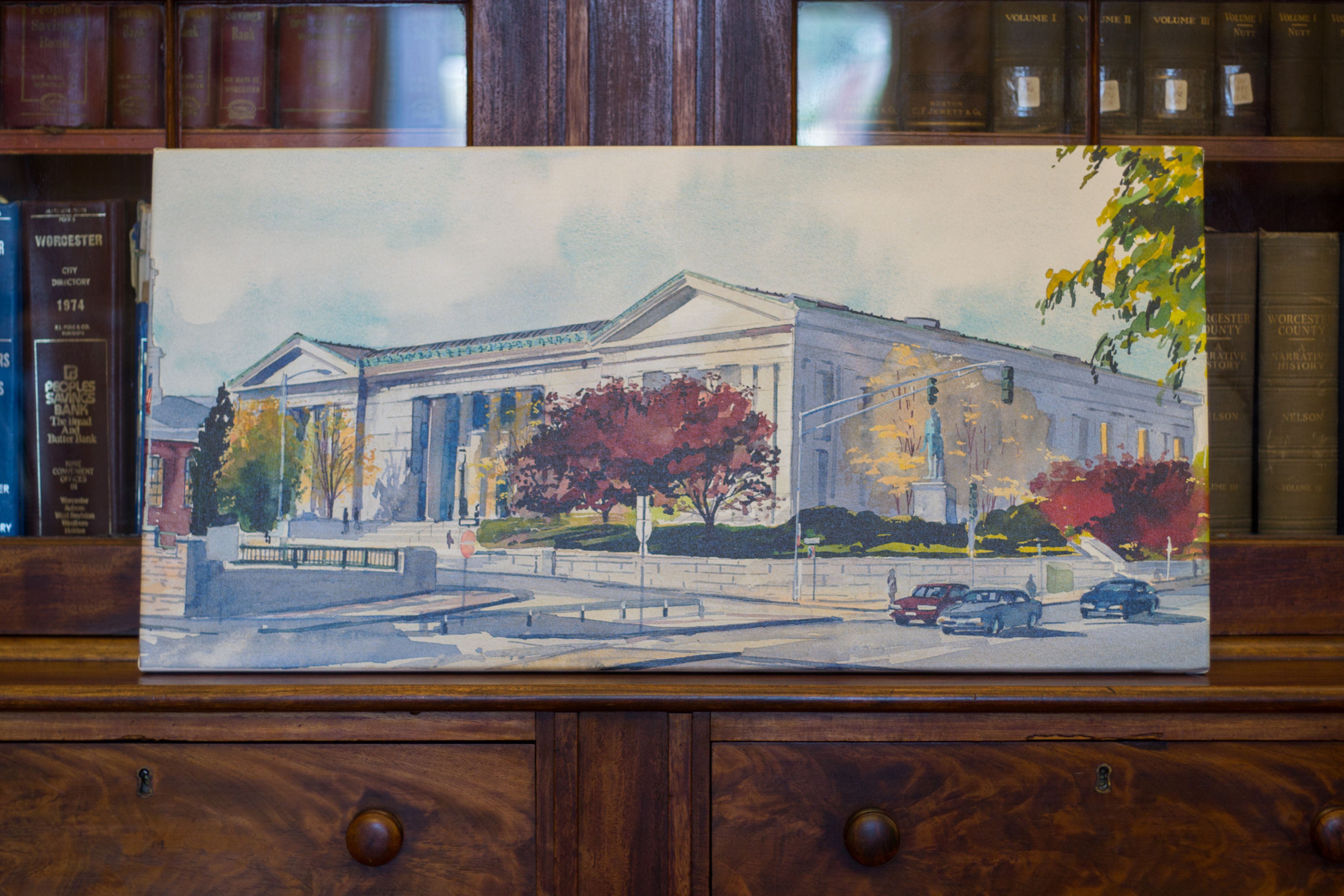 Limited Edition Worcester County Courthouse Giclee Print