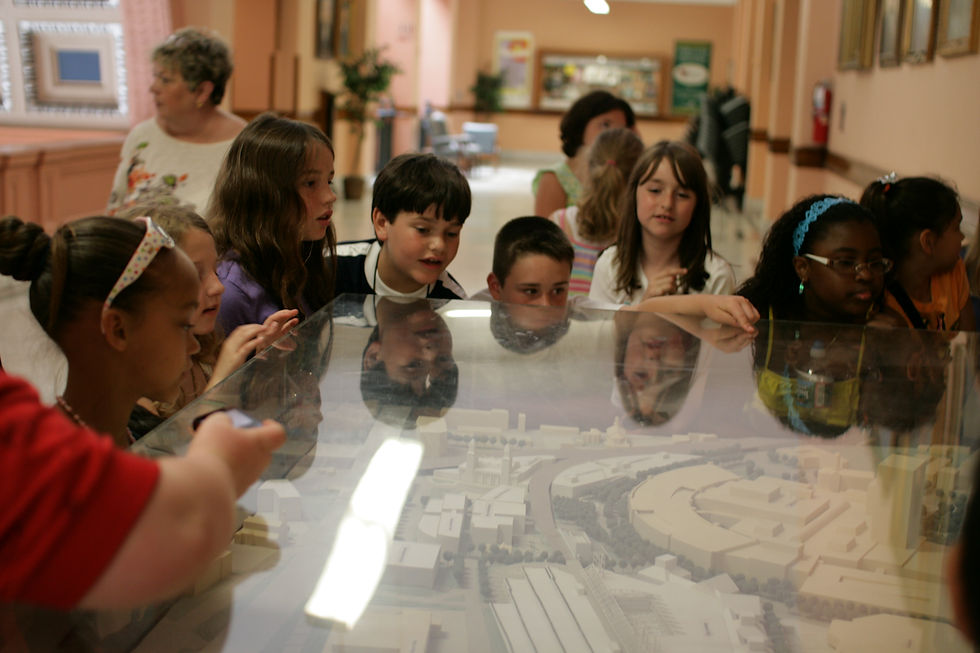 9-City Hall-model & students-AAC-6-10-2011 015